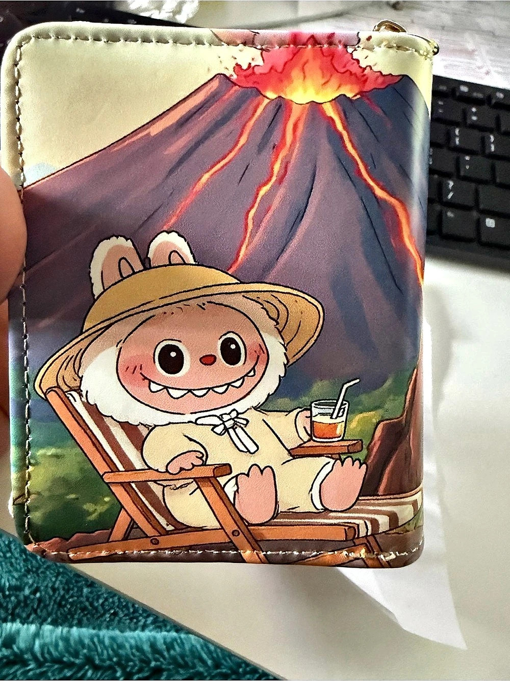 Brand new double zip wallet